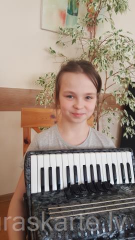 Anna Umbraško-akordeonistu solistu konkursā ,,Daugavpils 2018" II vieta.